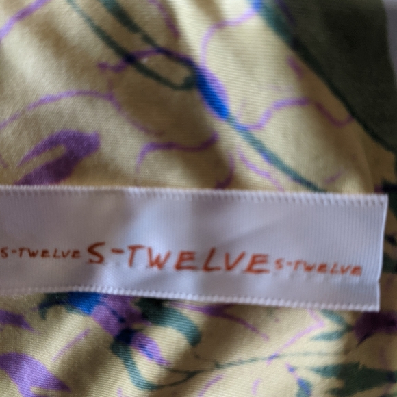 S-Twelve soft stretch racer back summer dress. Size: Medium - Picture 14 of 14